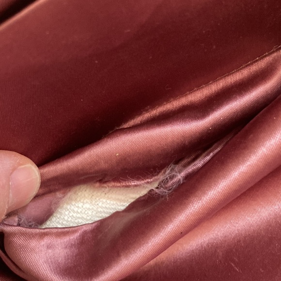 Vintage bags by Debbie made in Japan gold tone beaded clutch with kiss lock - Picture 6 of 10